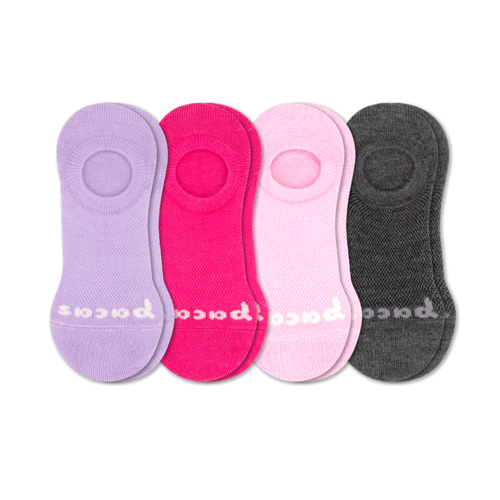 4 pack No Show Women's Pacas Socks