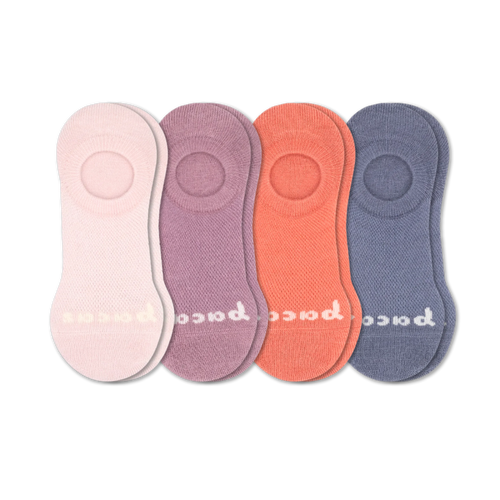 4 pack No Show Women's Pacas Socks