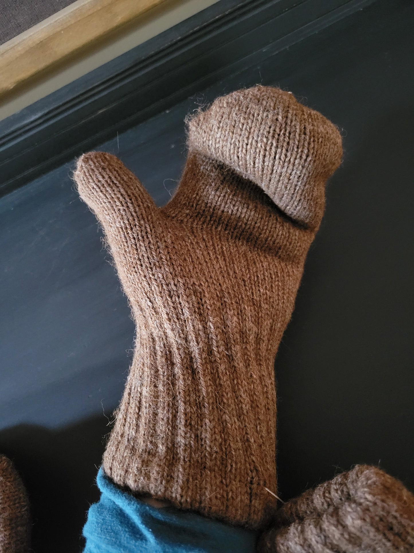 Super Warm Alpaca Lined Mittens