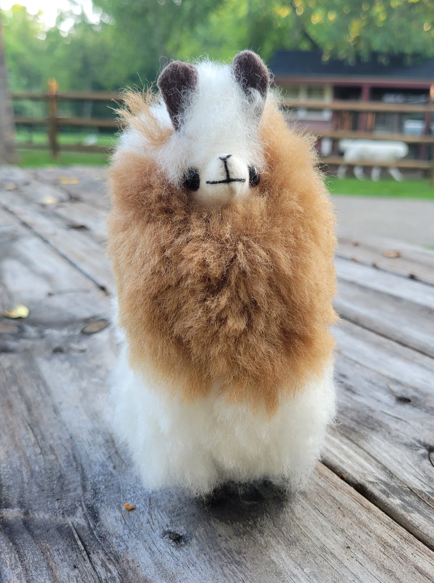 6 inch Standing Alpaca