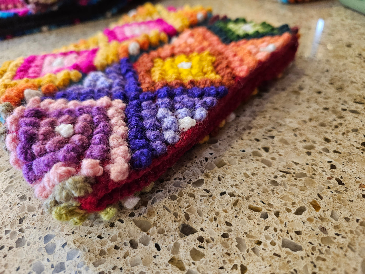 Alpaca Bobble Knit Headband