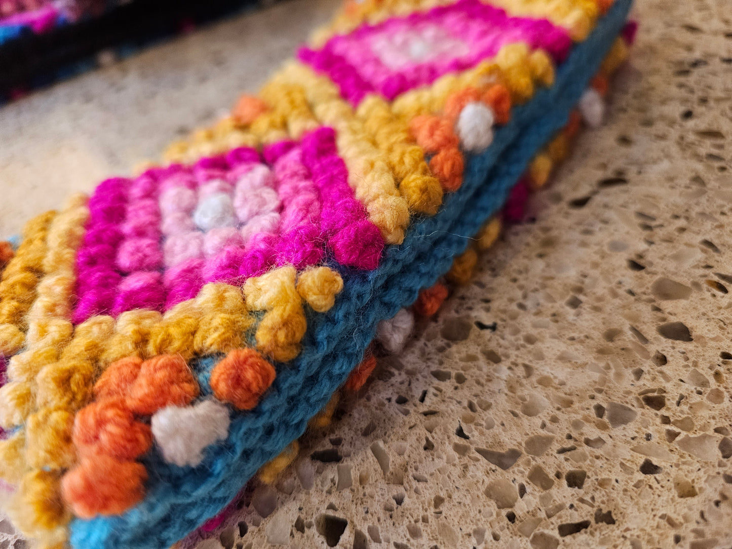 Alpaca Bobble Knit Headband