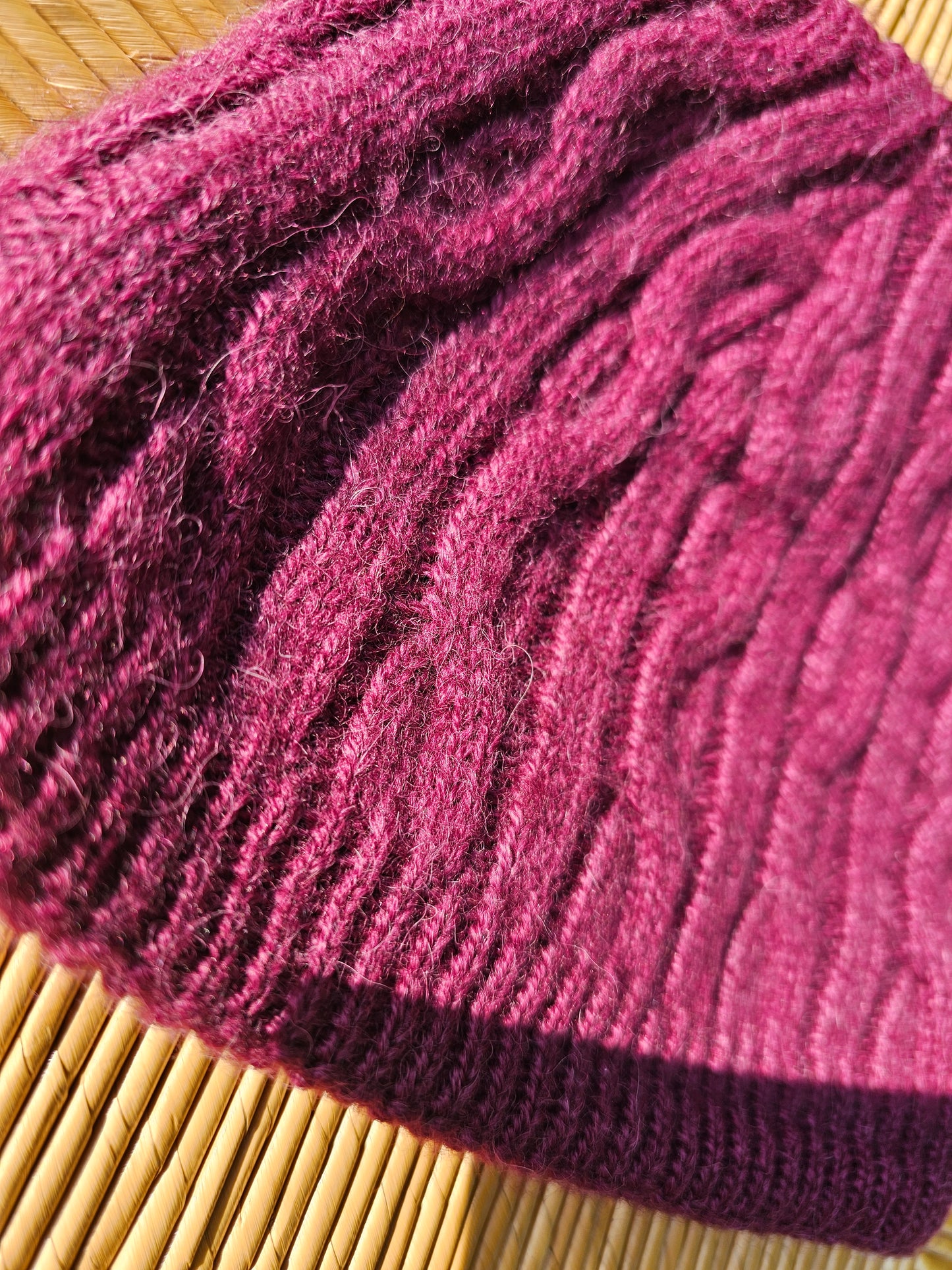 Alpaca Cable Hat
