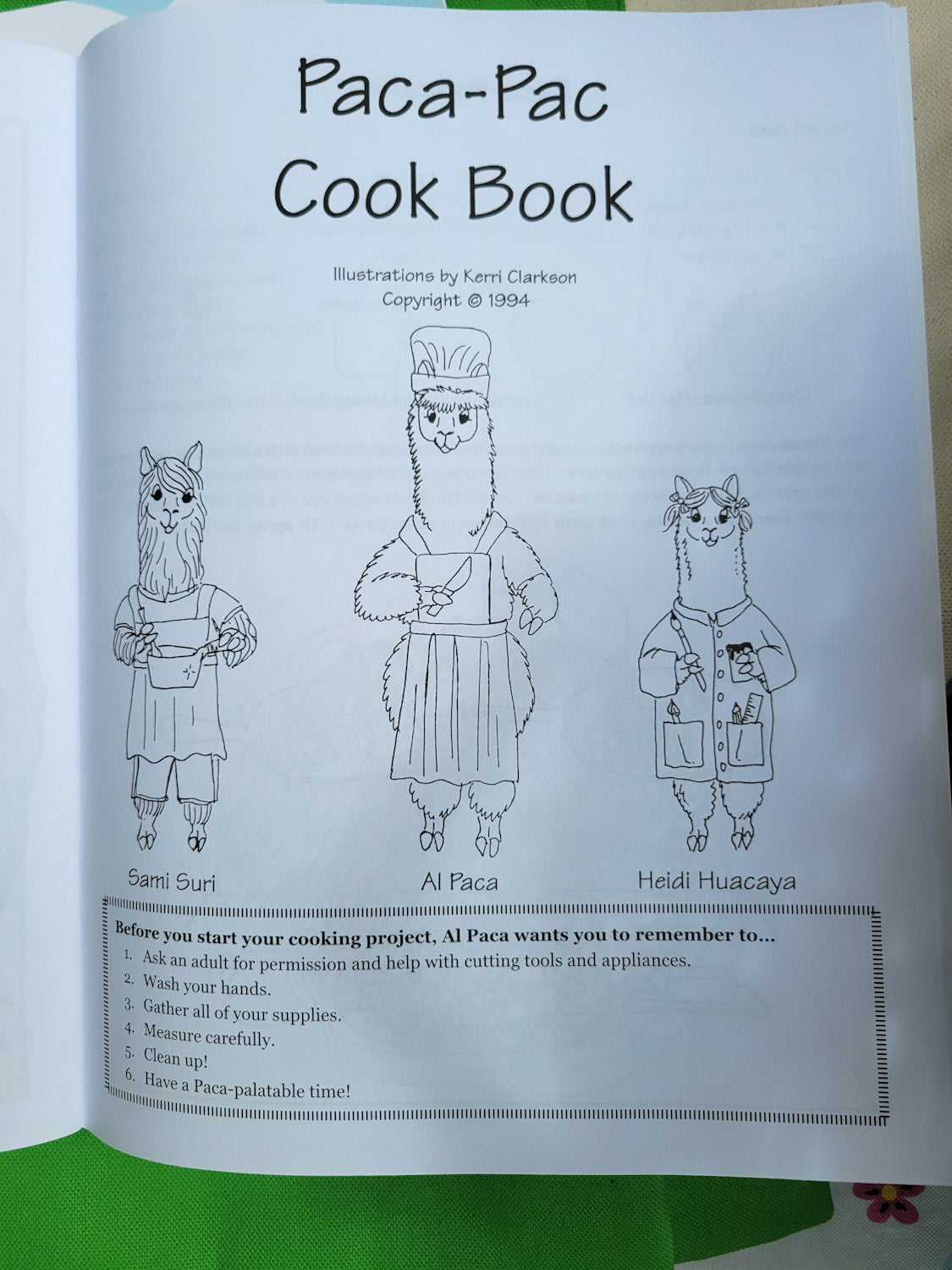 Activity coloring book