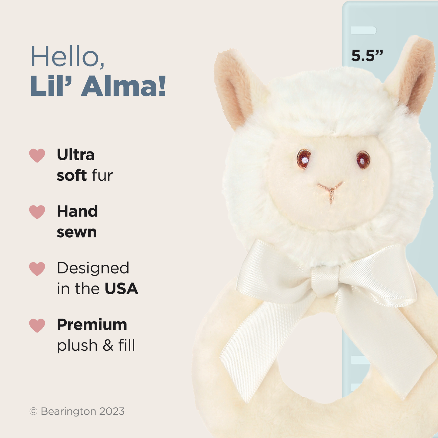 Baby Alma the Alpaca