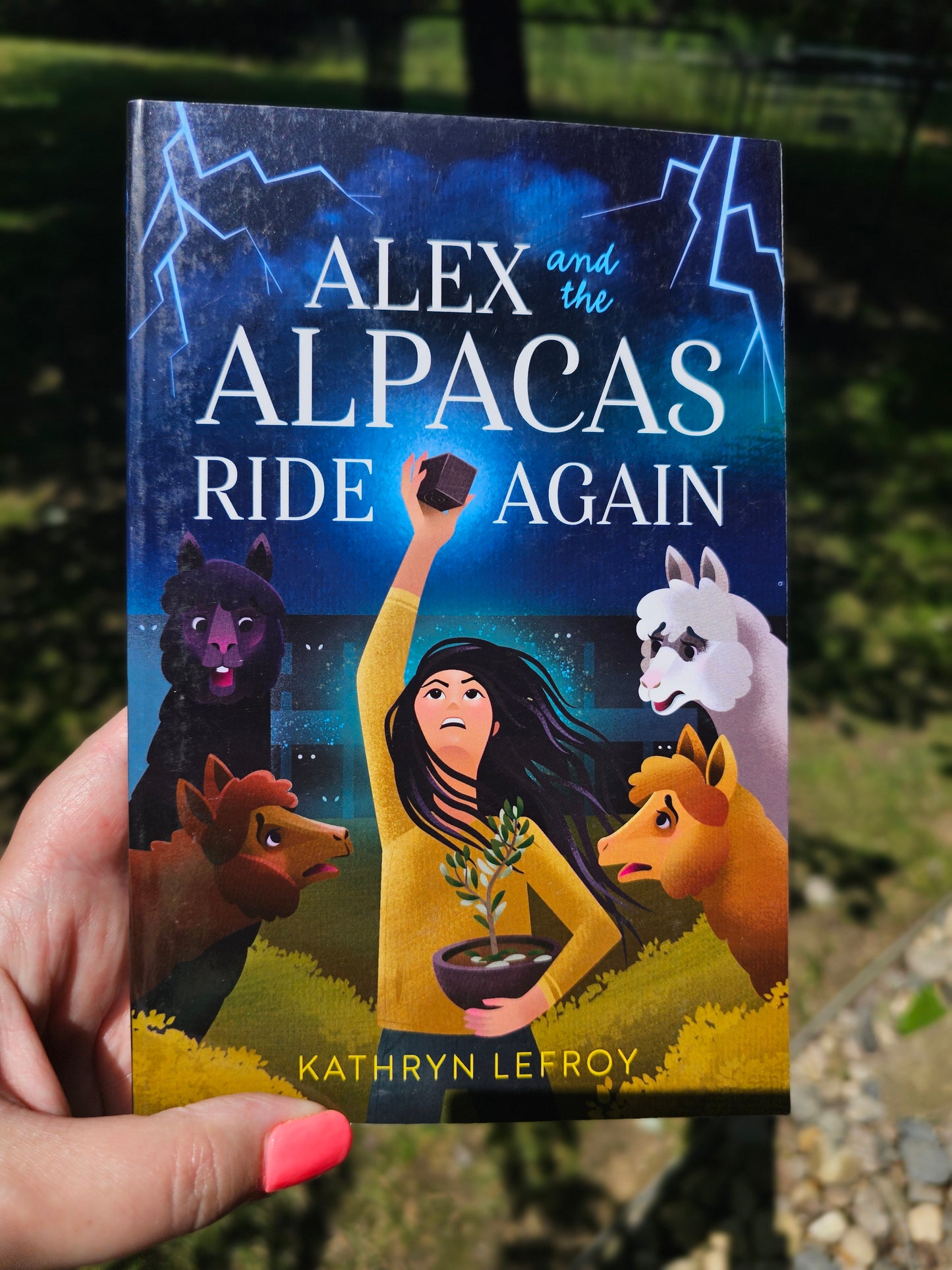 Alex and the Alpacas Ride Again by Kathryn Lefroy