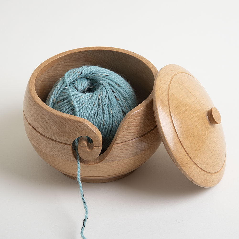 Acorn Yarn Bowl & Lid