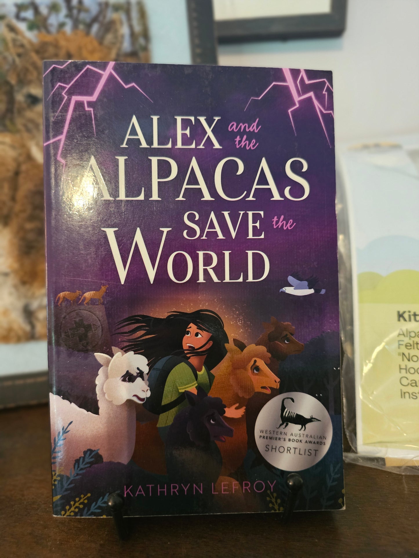 Alex and the Alpacas Save the World