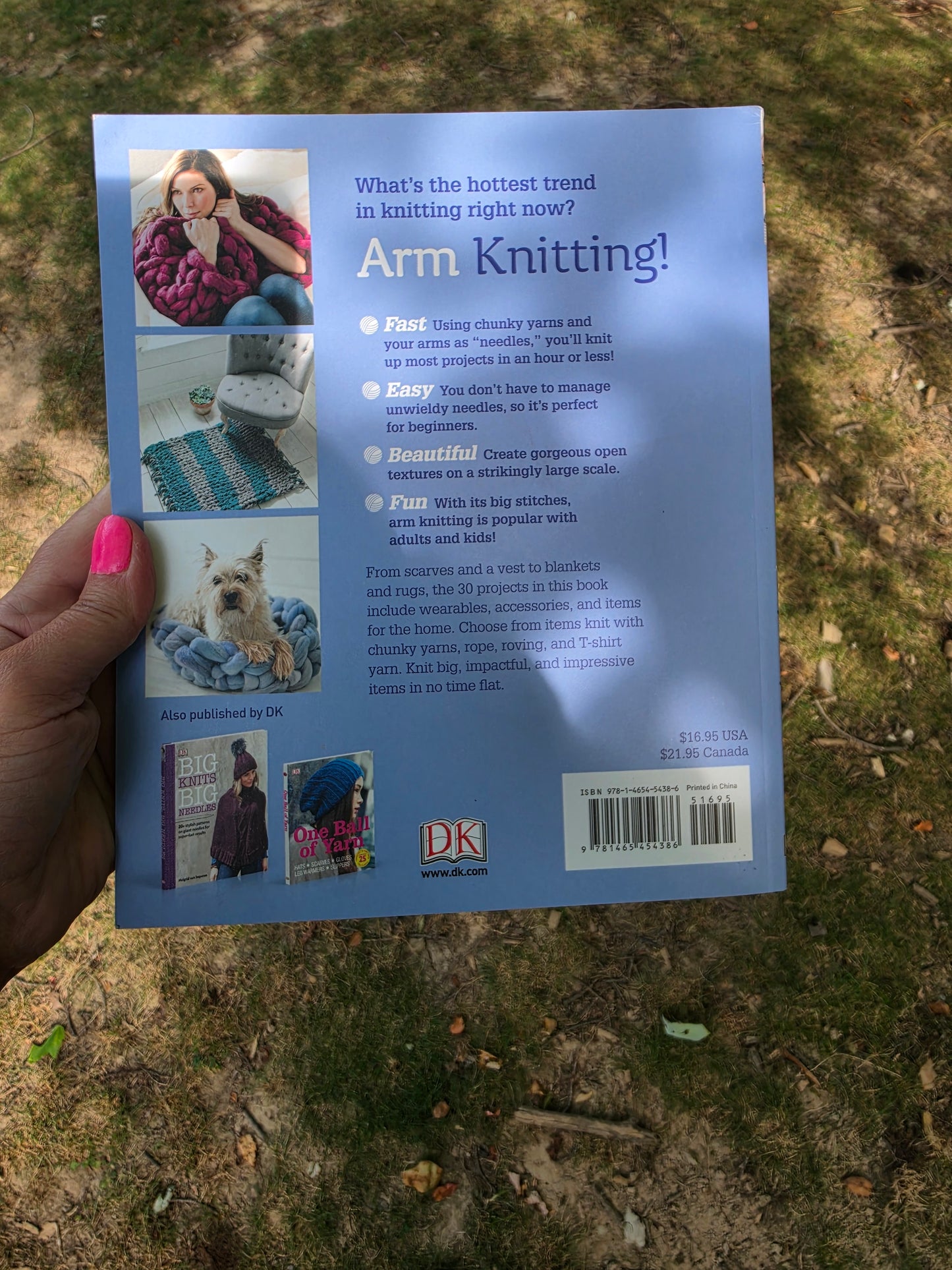 Arm Knitting 30 no-needle projects for you and your home