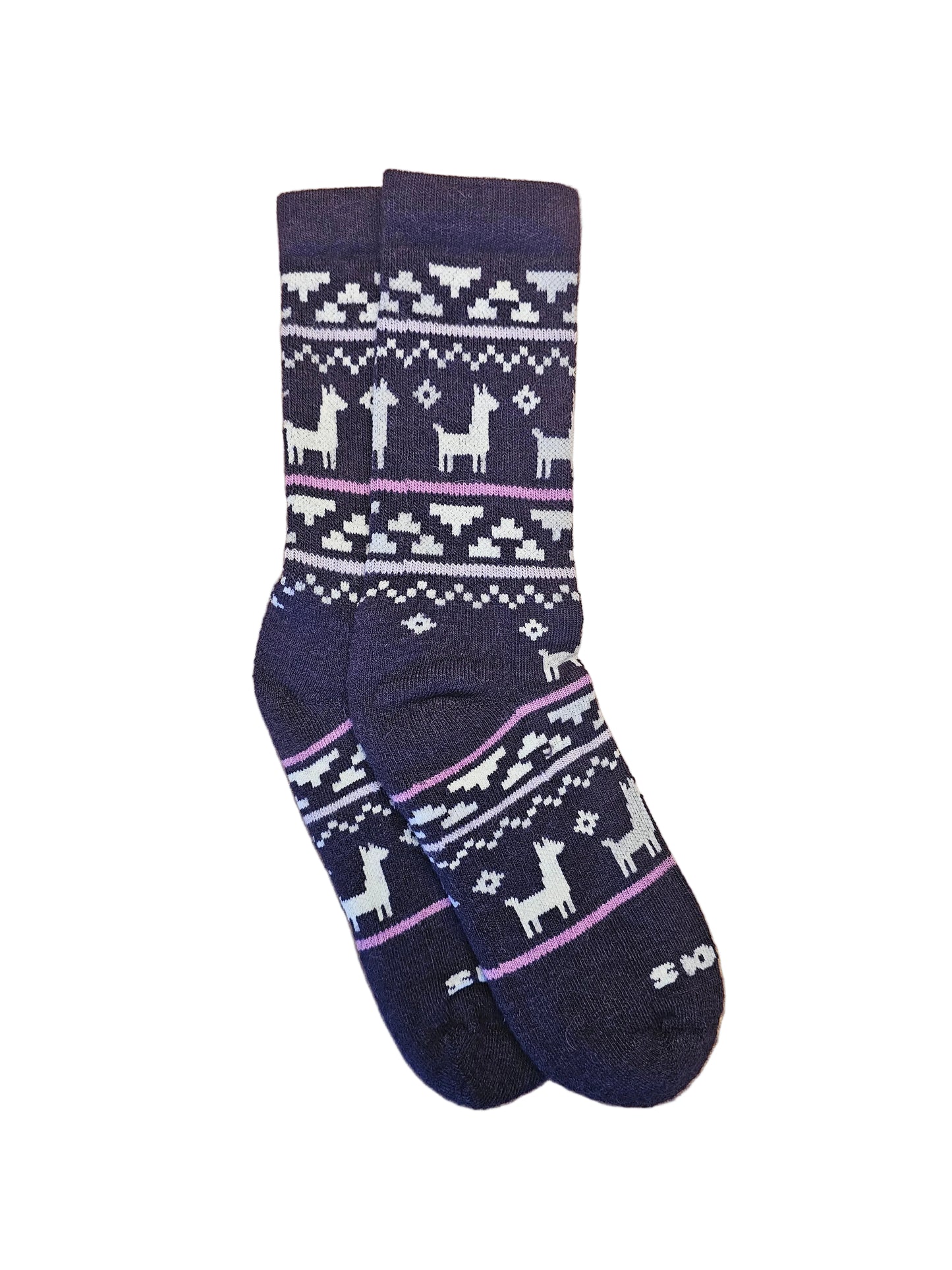Women's Pacas Crew Purple Tribal