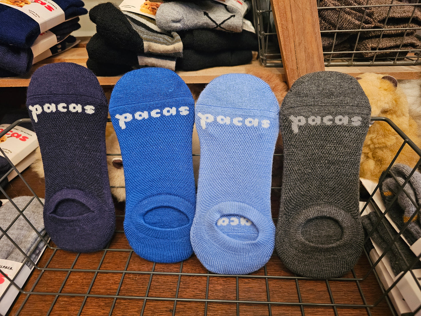 4 pack No Show Women's Pacas Socks