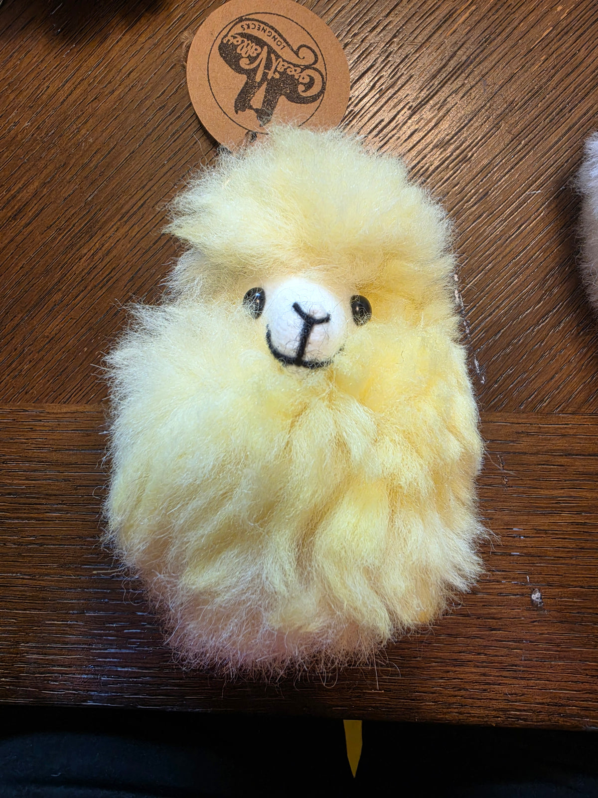 Fluffy Alpaca Keychain