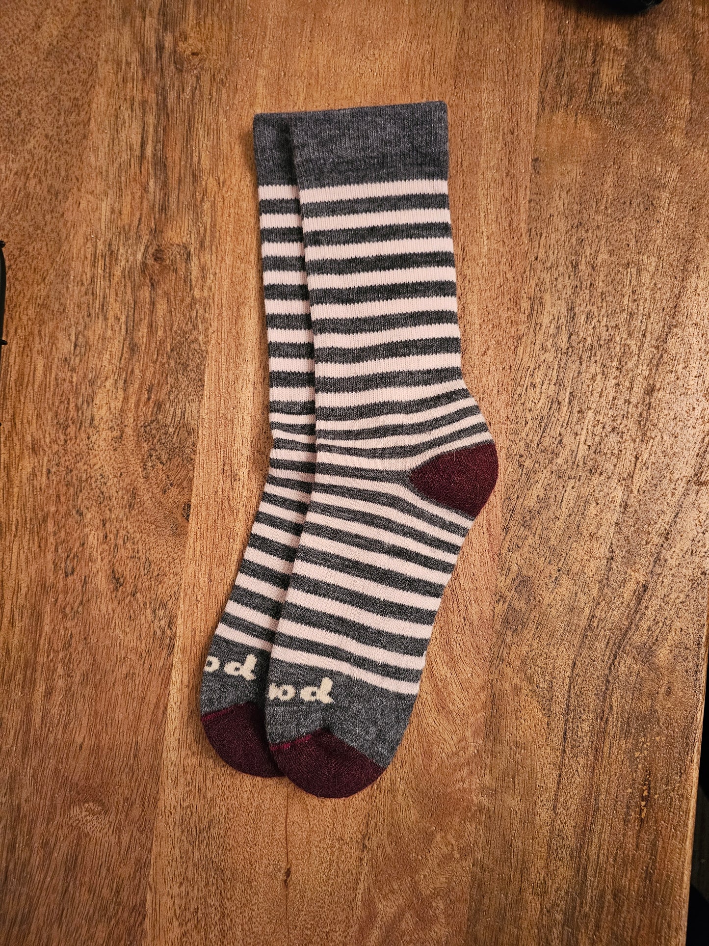Women's Crew Fun Pink Designs Pacas Socks
