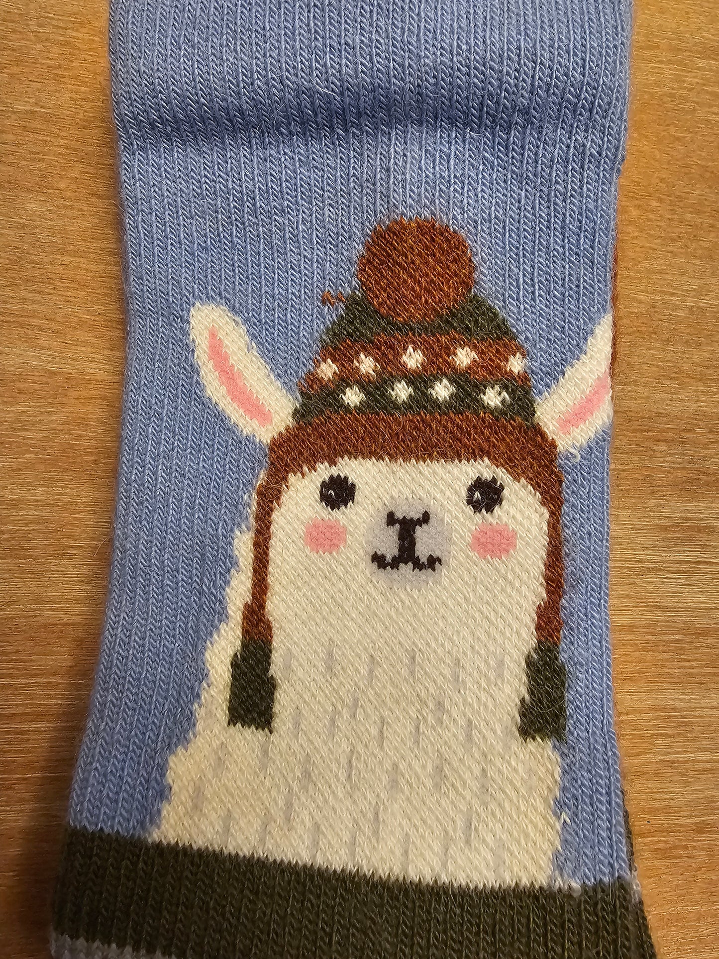 Women's Pacas Crew Socks Alpaca W/Hat