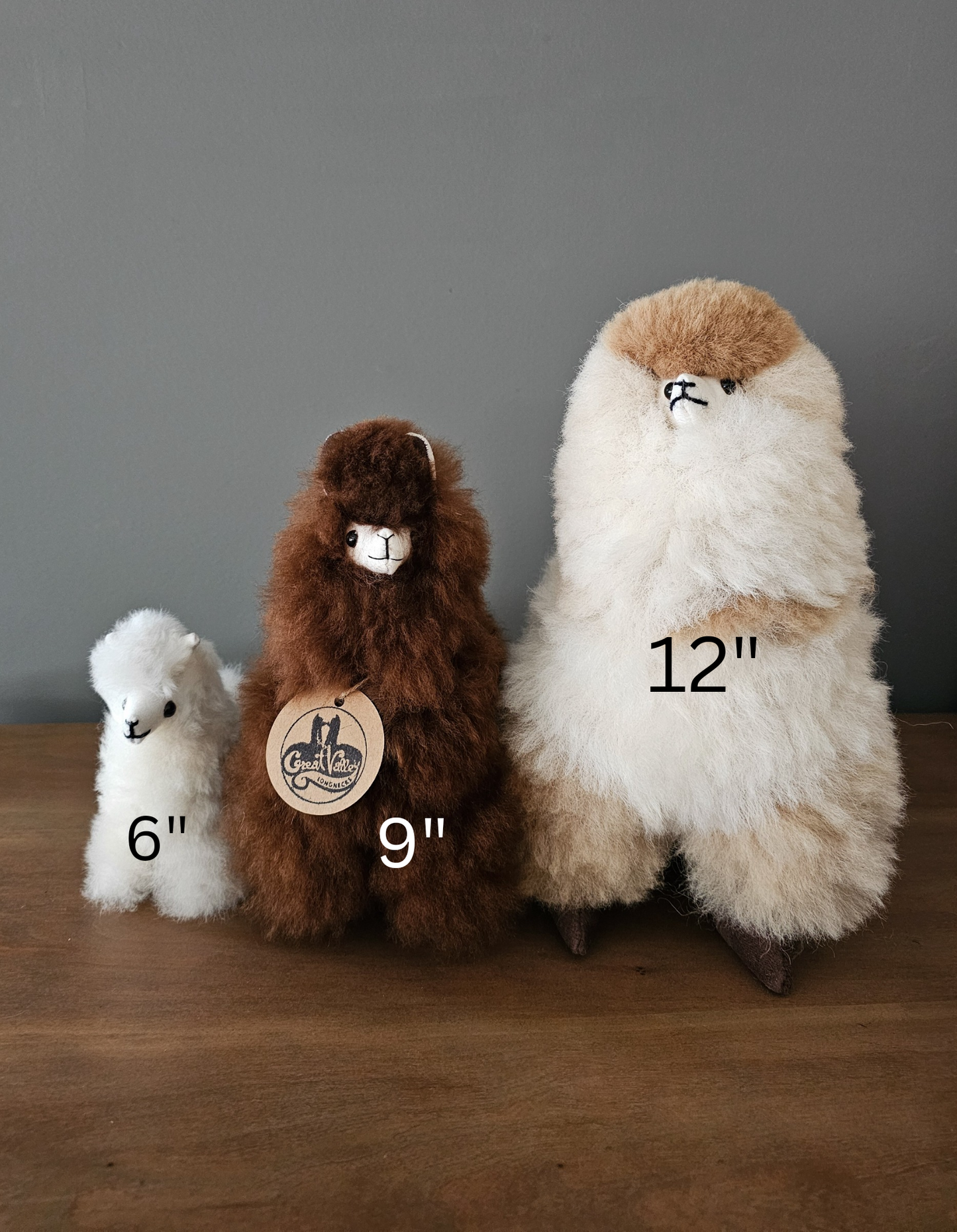 12 inch Standing Alpaca