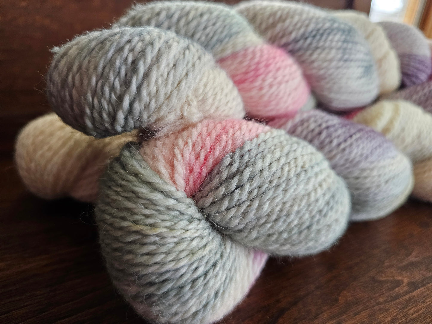 DK "Desert Rose" Hand Dyed Alpaca Yarn