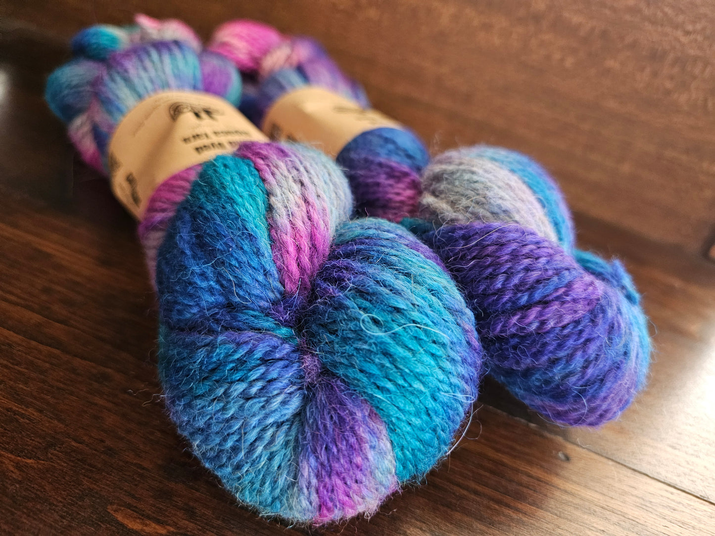 DK "Fairy Dust" Hand Dyed Alpaca Yarn