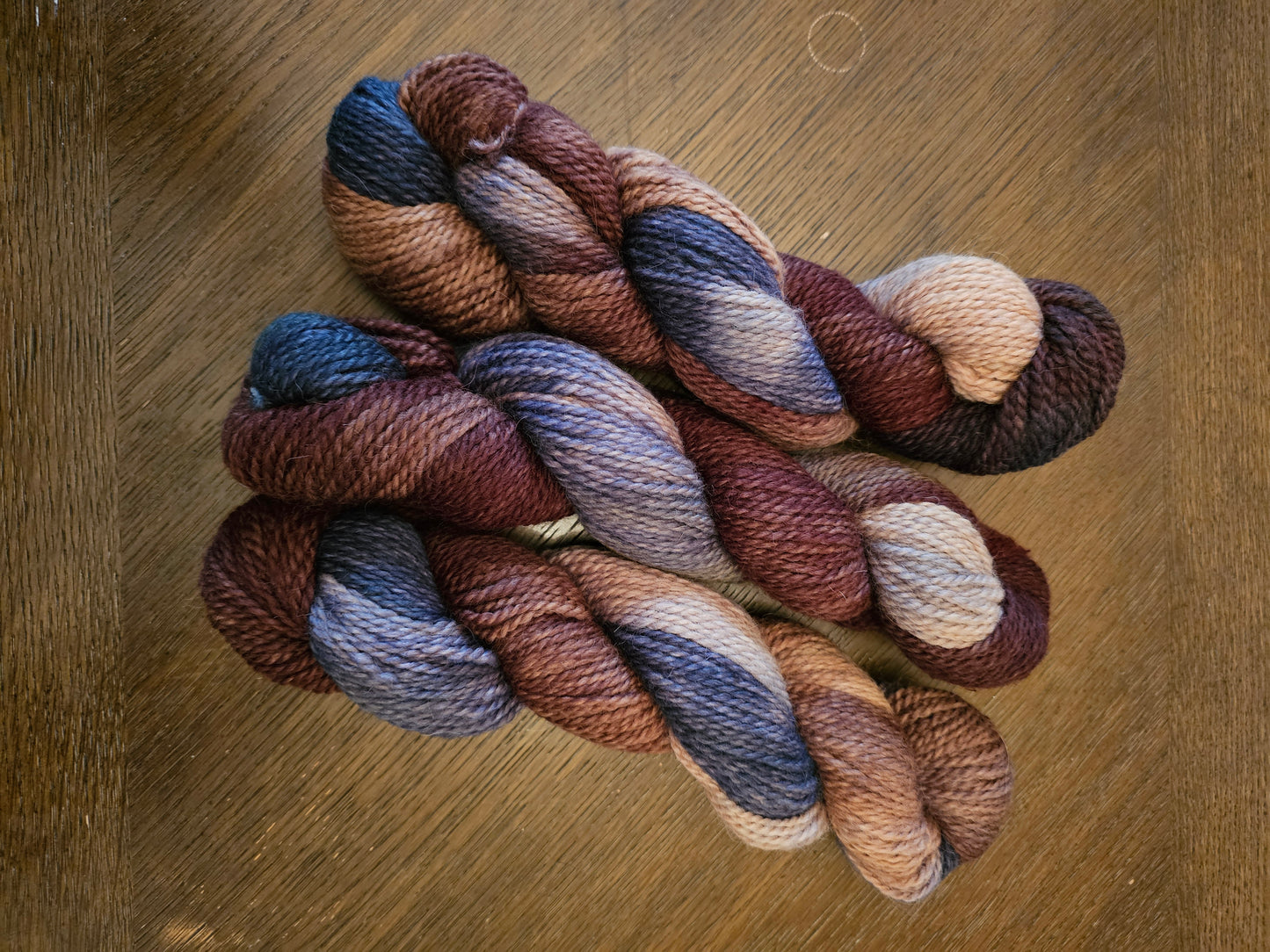 DK "Whispering Wind" Hand Dyed Alpaca Yarn