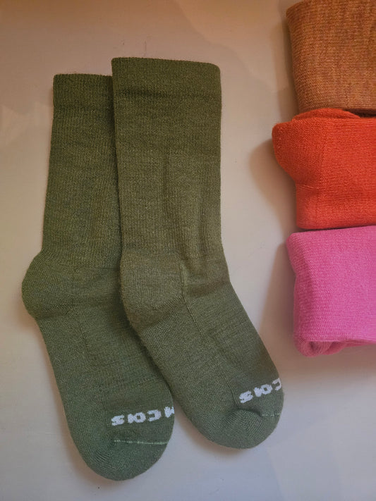 Women's Solid Pacas Socks