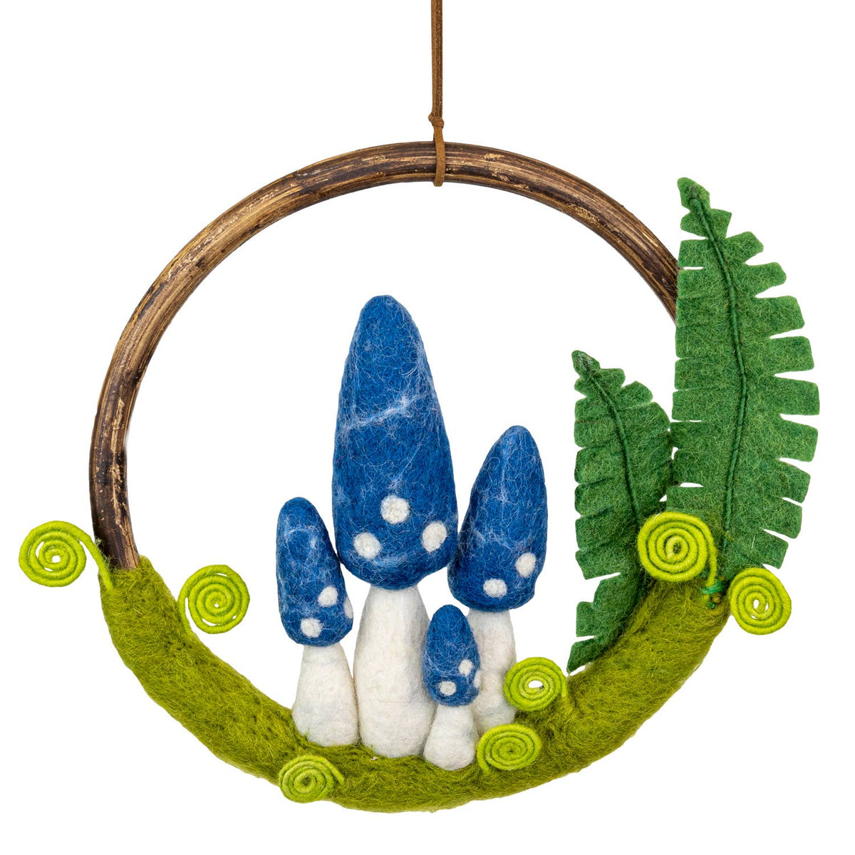 Blue Mystery Forest Ring
