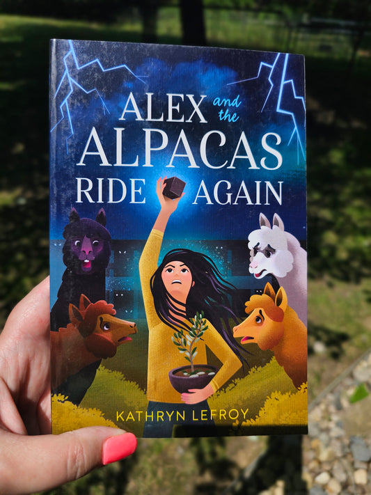 Alex and the Alpacas Ride Again by Kathryn Lefroy