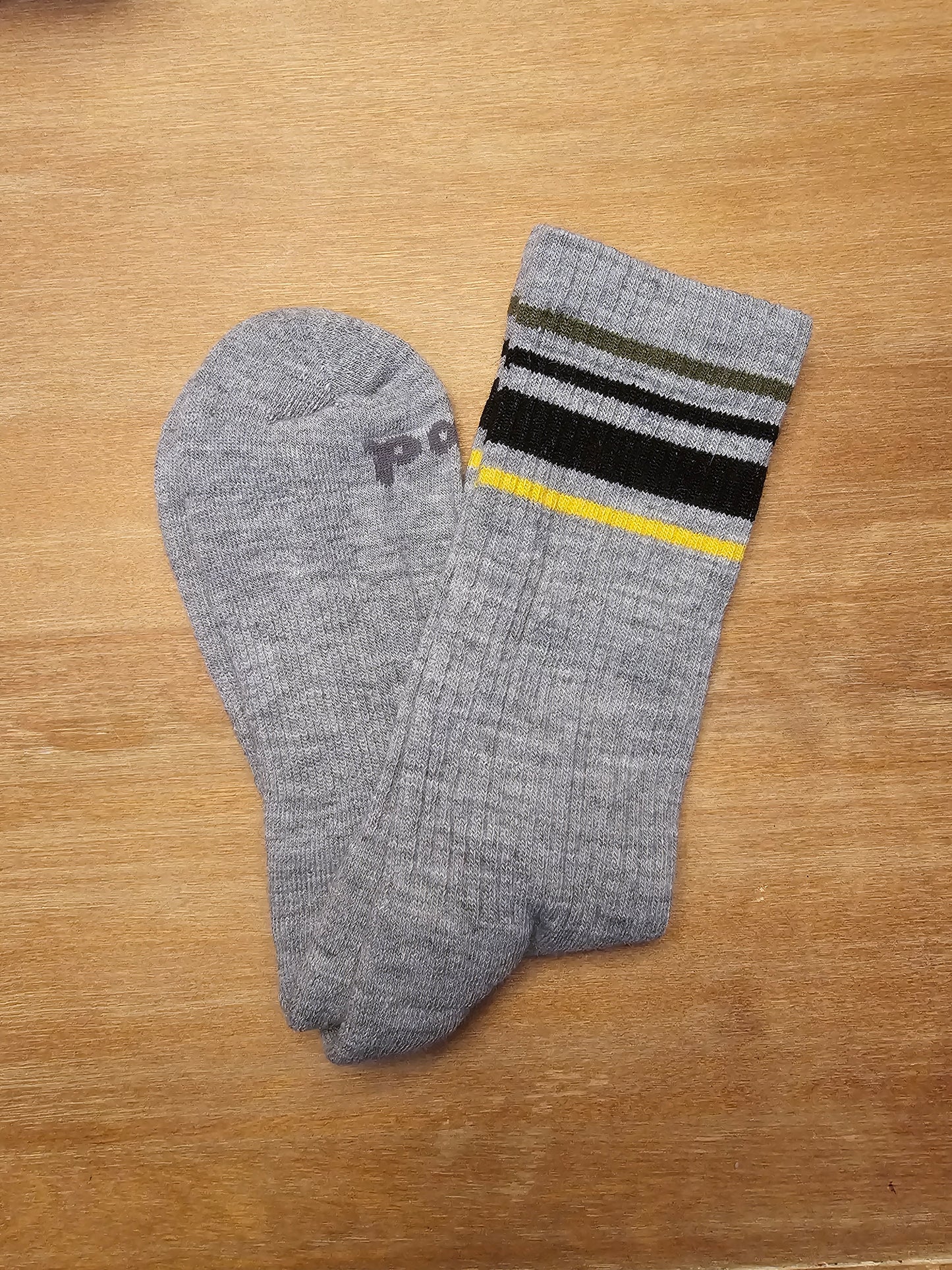 Men's Pacas Crew Socks Calf Stripes