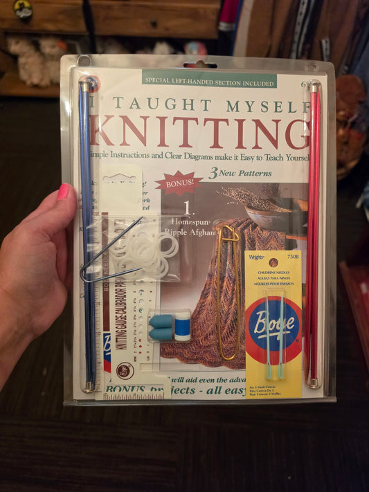 I Taught Myself Knitting