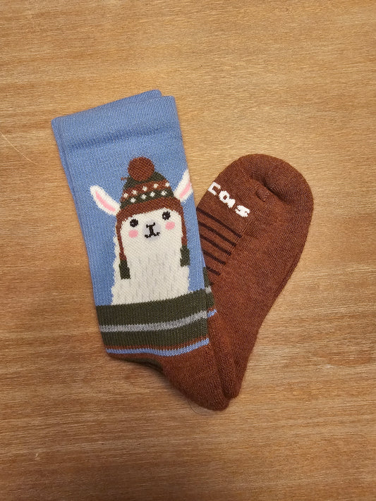 Women's Pacas Crew Socks Alpaca W/Hat
