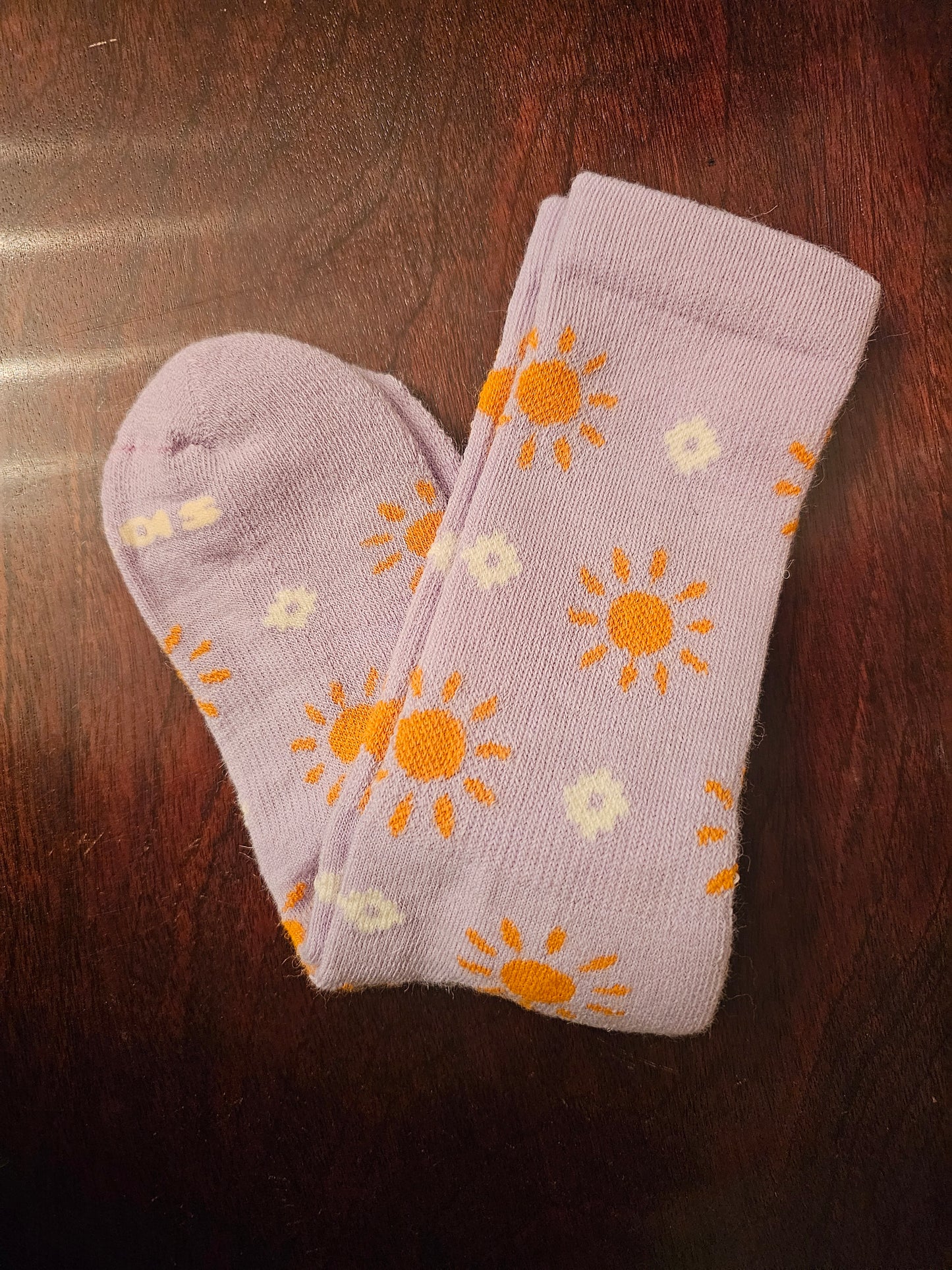 Women's Pacas Crew Lavendar Suns