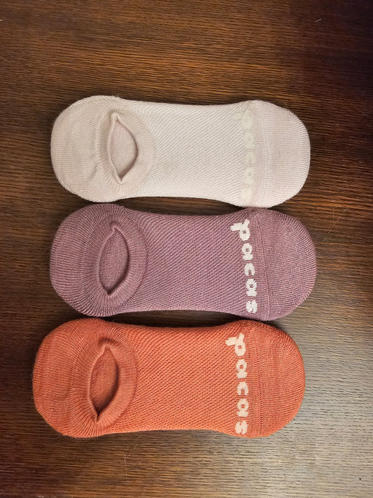 3 pack No Show Women's Pacas Socks