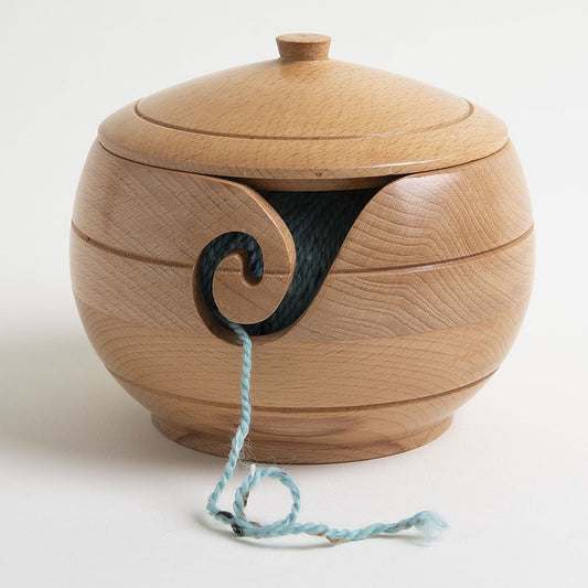 Acorn Yarn Bowl & Lid