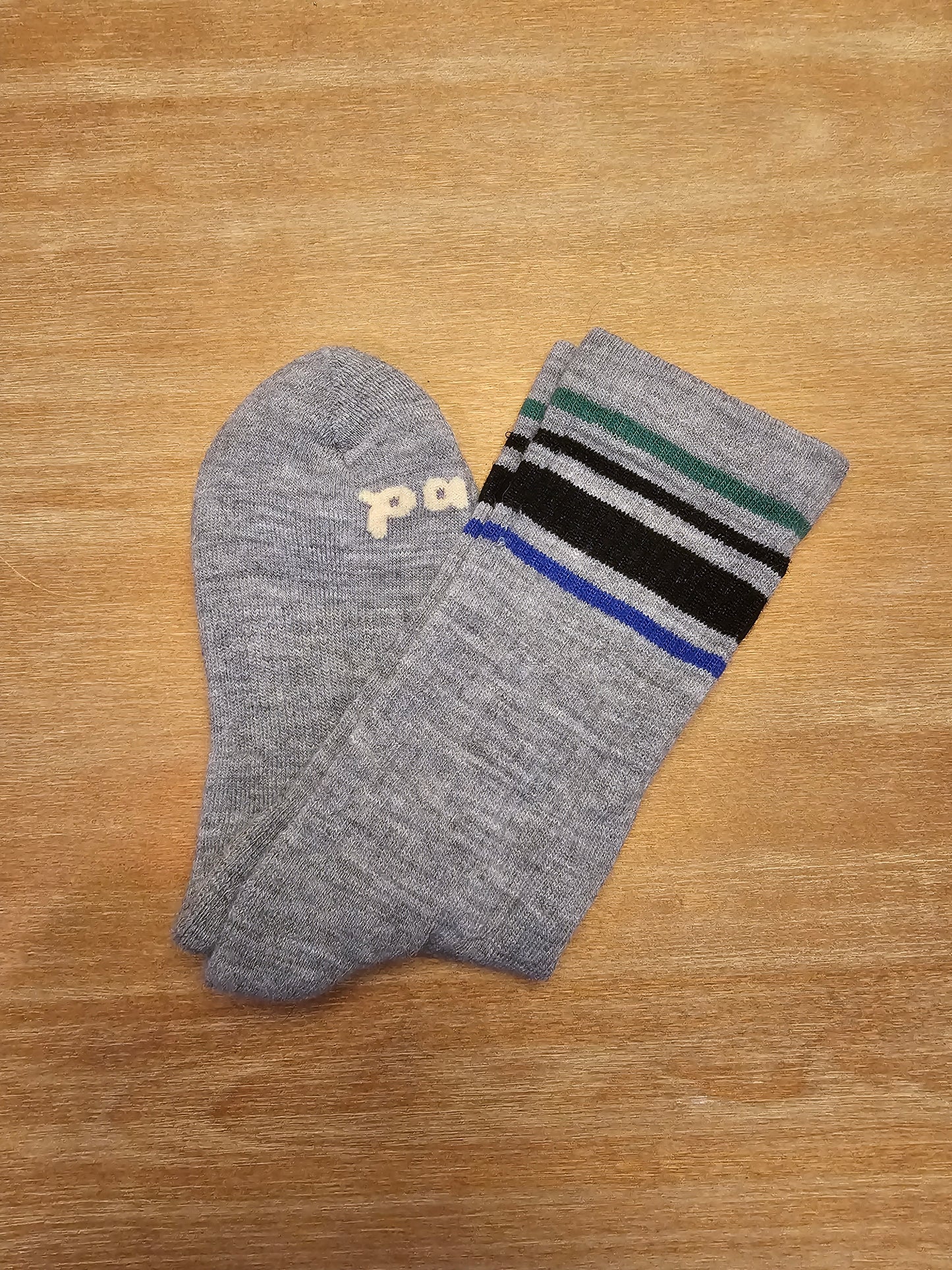 Men's Pacas Crew Socks Calf Stripes