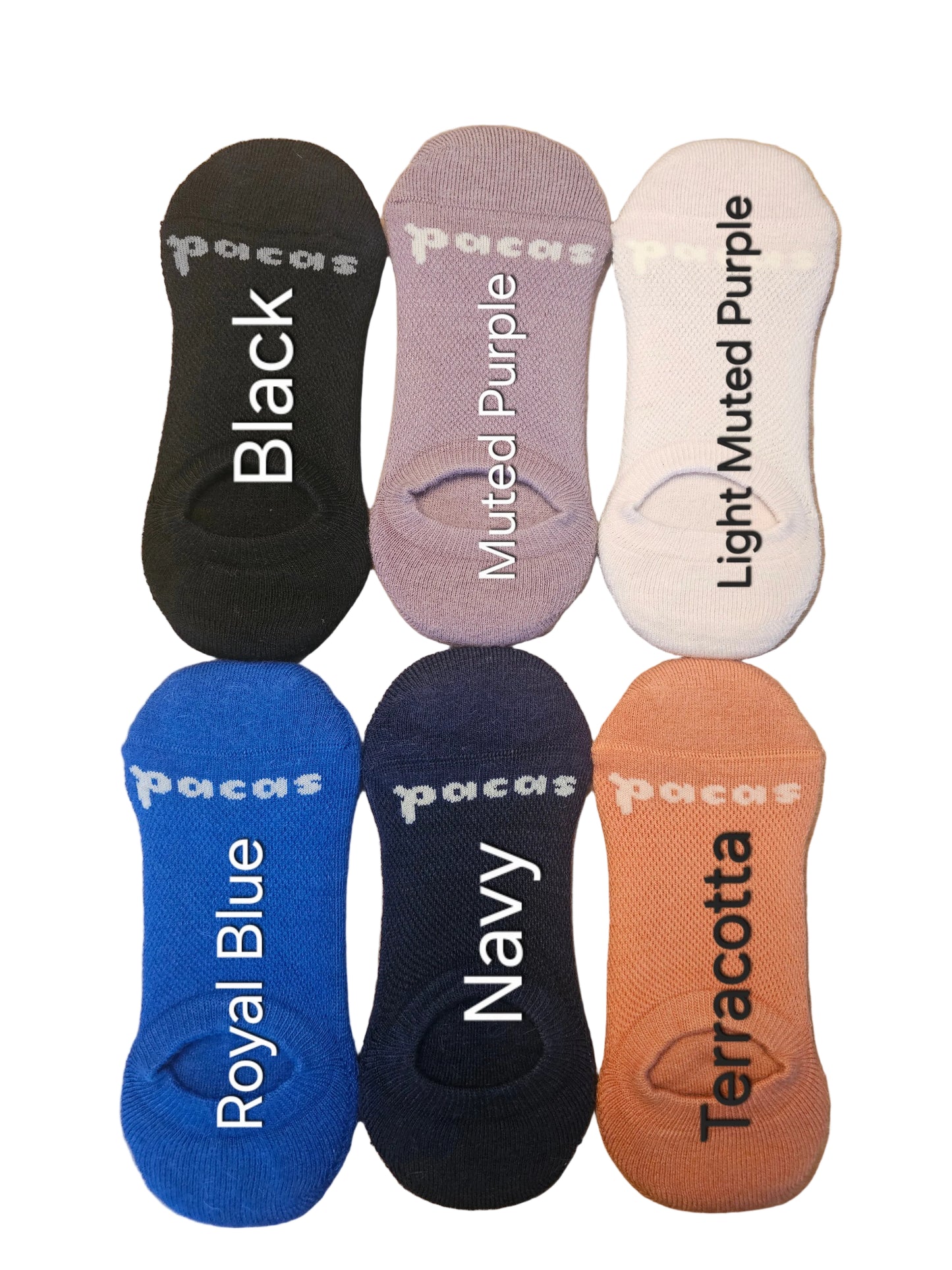 No Show Women's Pacas Socks Singles One Size