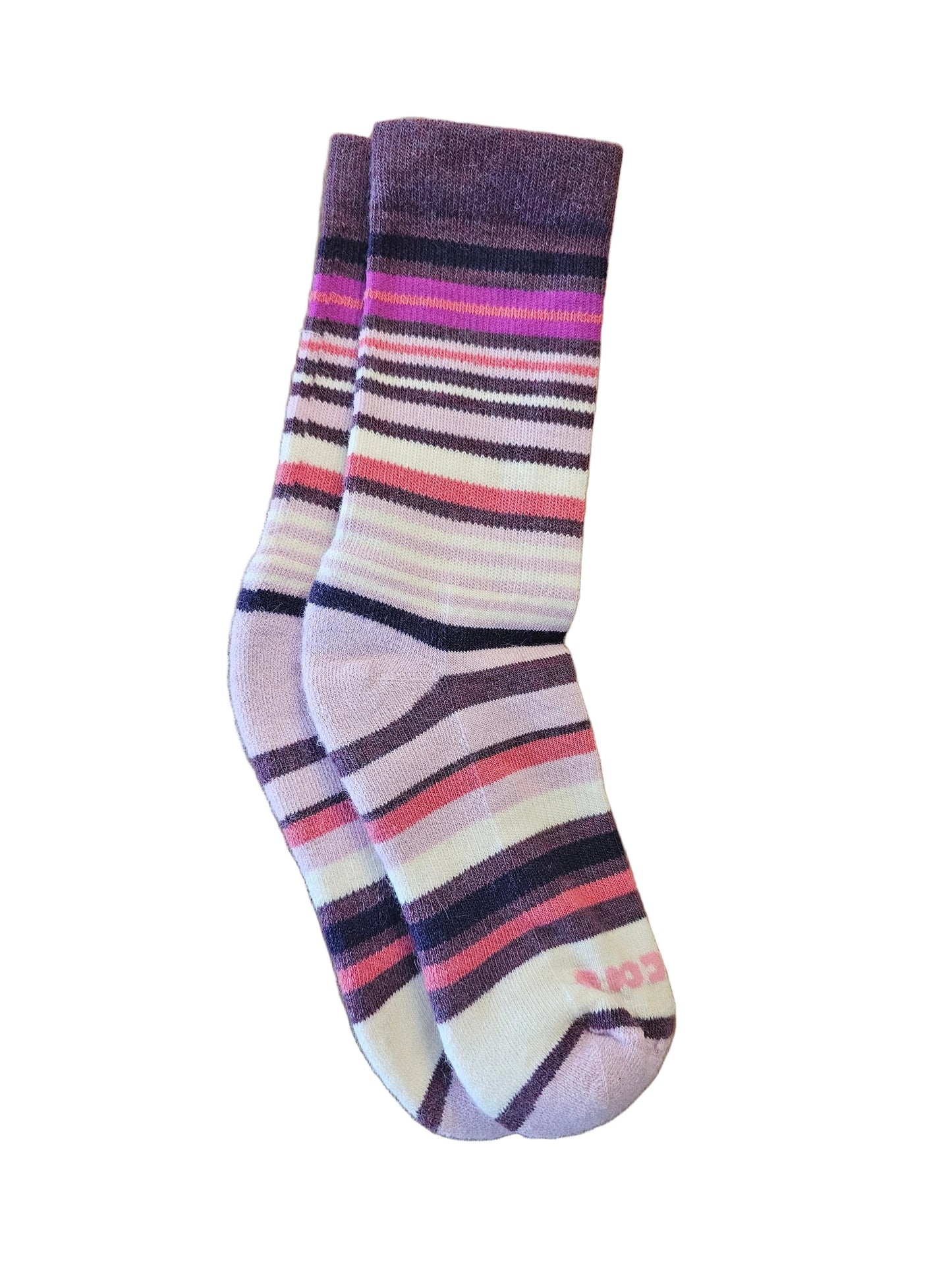 Women's Pacas Crew Pink & Purple Stripes