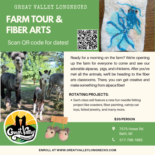 Farm Tour & Fiber Arts