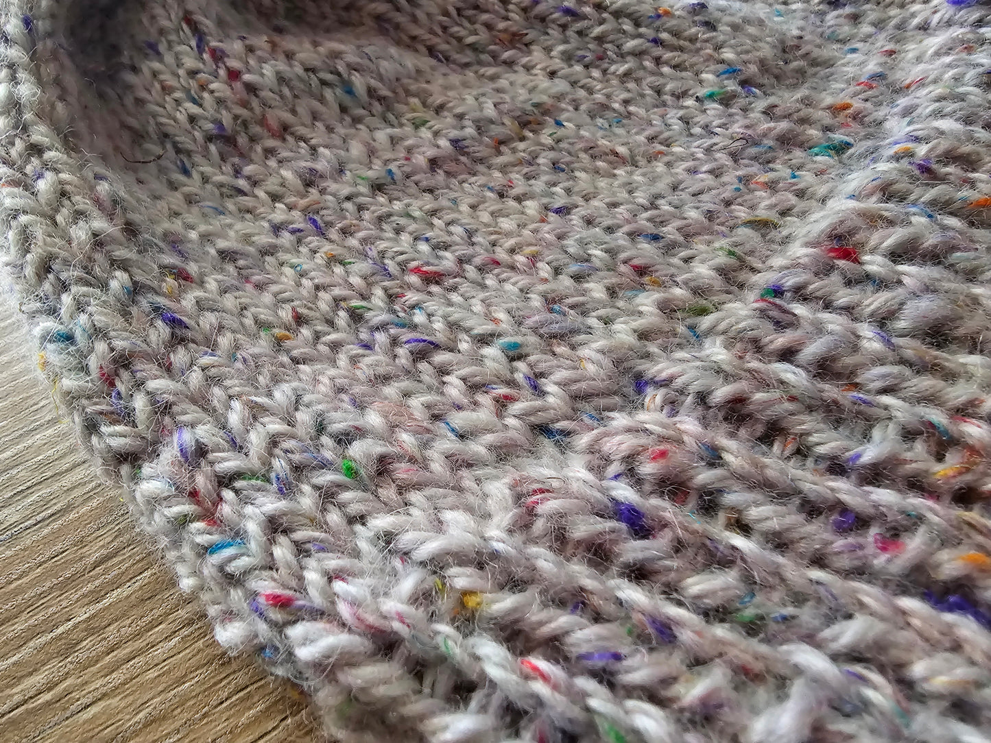 Handknit Michigan Alpaca Fiber Hat