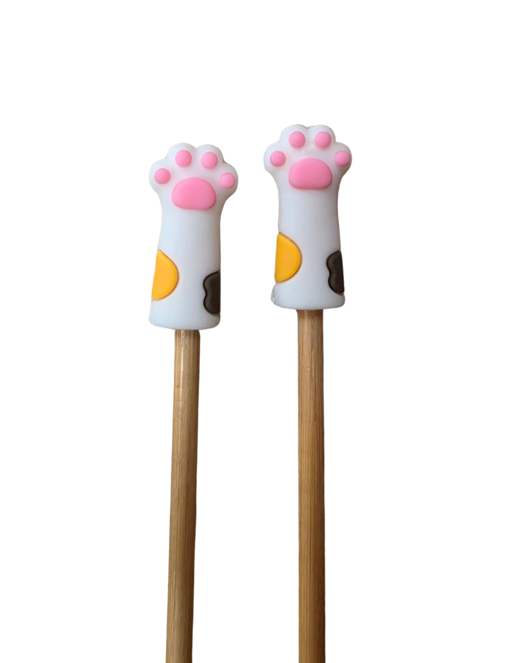Cat Paw Knitting Needle Keepers